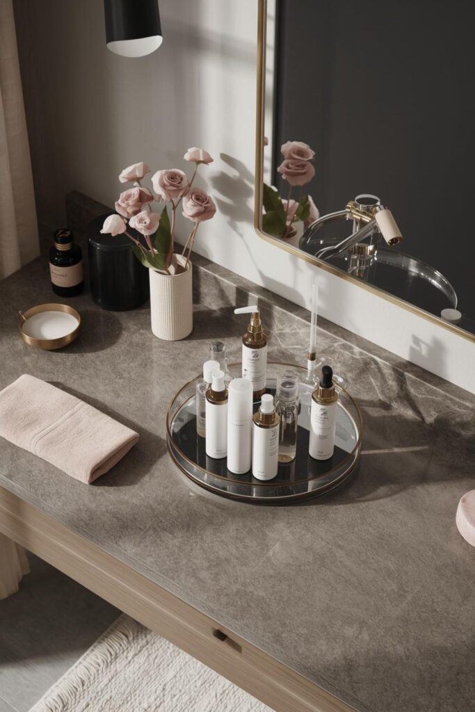 Lazy Susan Tray for Skincare That Actually Gets Used