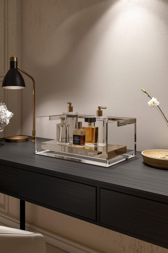 Tiered Perfume Stand to Stop Bottles from Taking Over