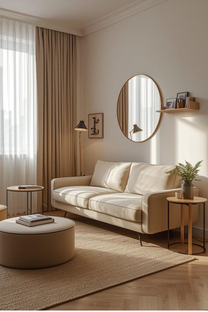  Bedside-to-Living Versatility with a Small C-Table for Everything