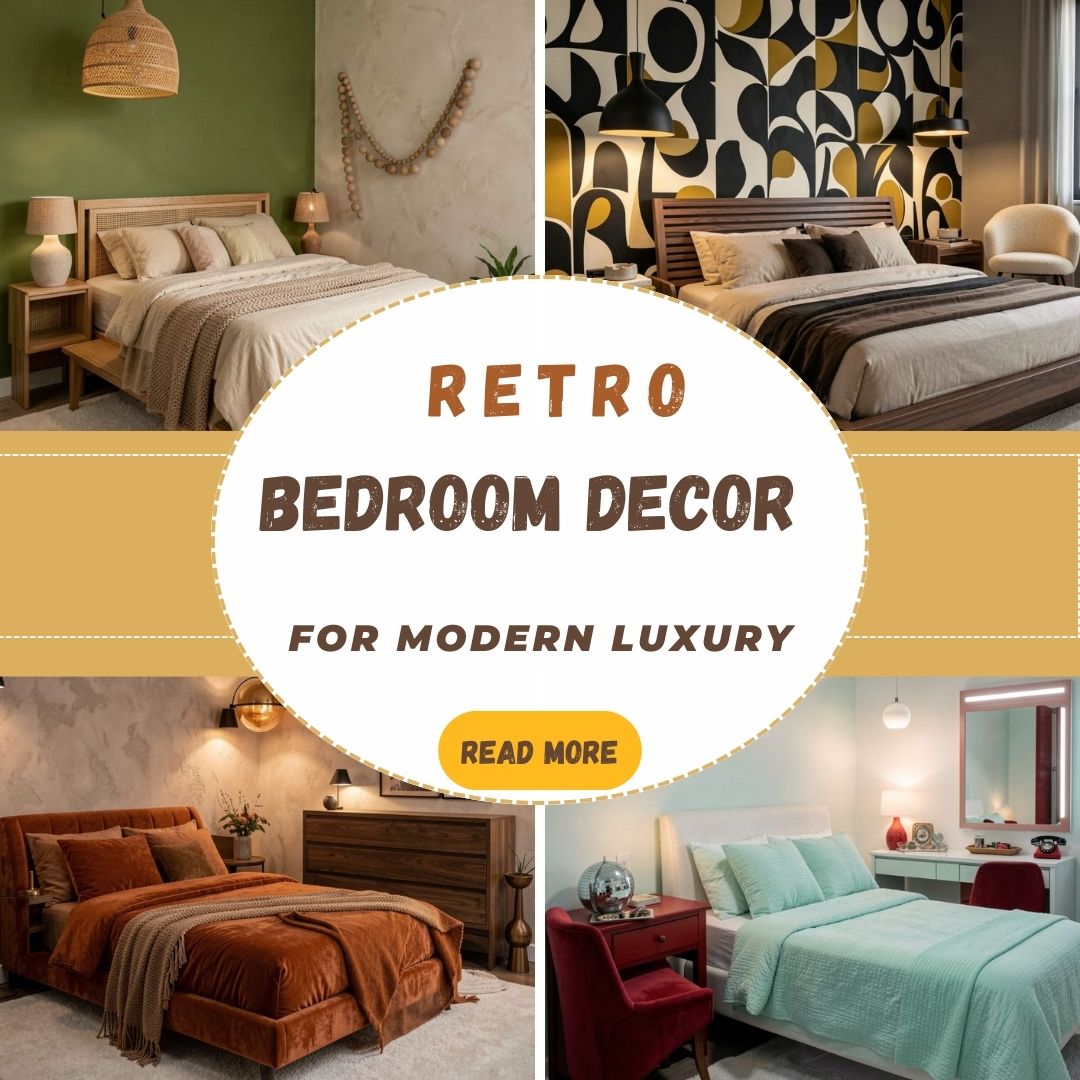 Groovy Retro Bedroom Decor Ideas for a Stylish Vintage Vibe