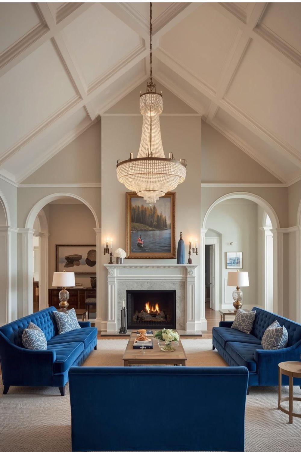 Vaulted Ceiling Living Room Ideas for an Airy and Grand Interior