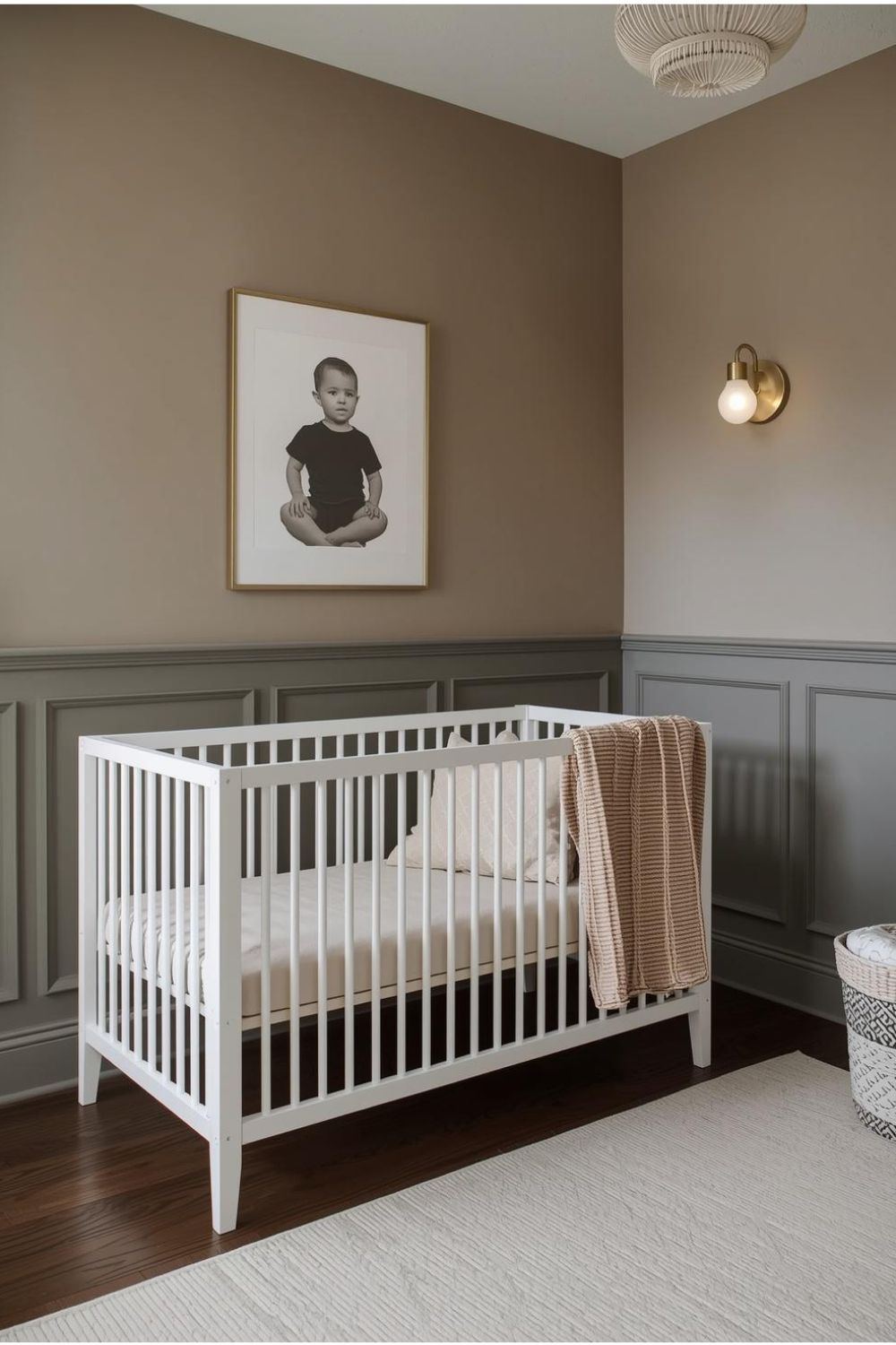 Modern Stylish and Cozy Baby Girl Room Inspiration